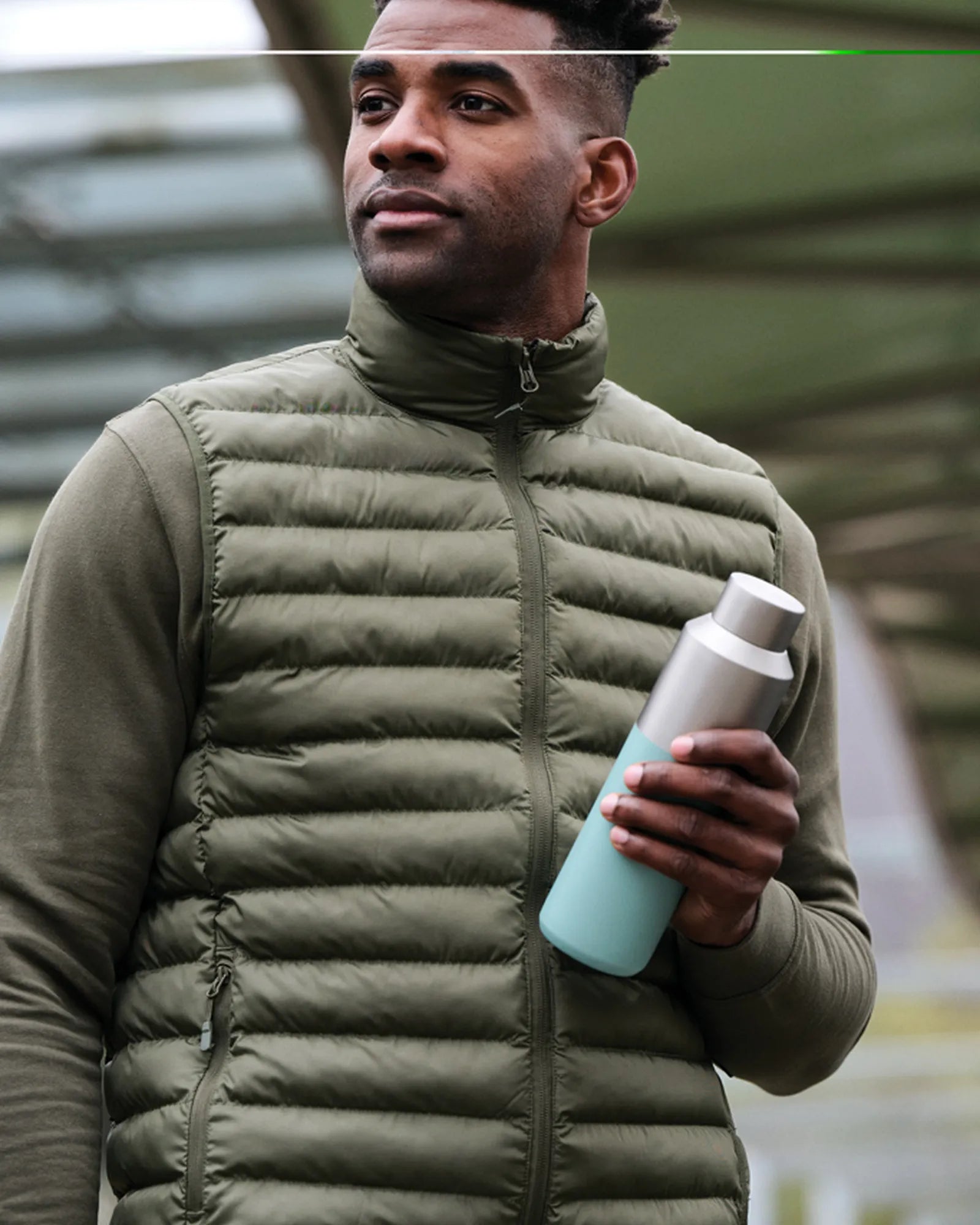 Isolierflasche recycelt 600ml zum Personalisieren - 15