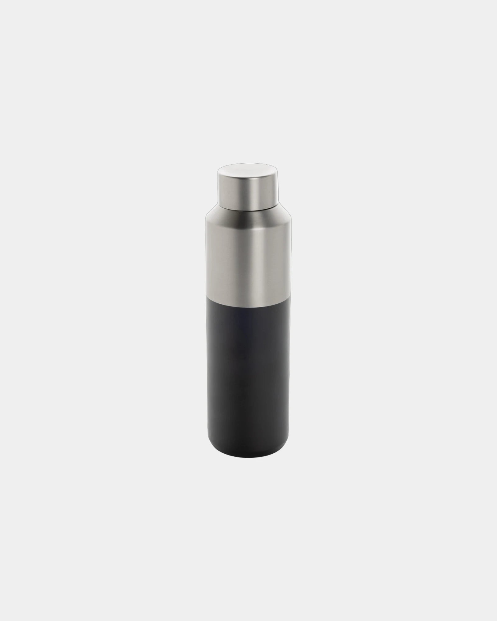 Isolierflasche recycelt 600ml zum Personalisieren - Schwarz