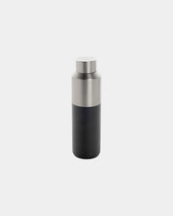Isolierflasche recycelt 600ml zum Personalisieren - Schwarz