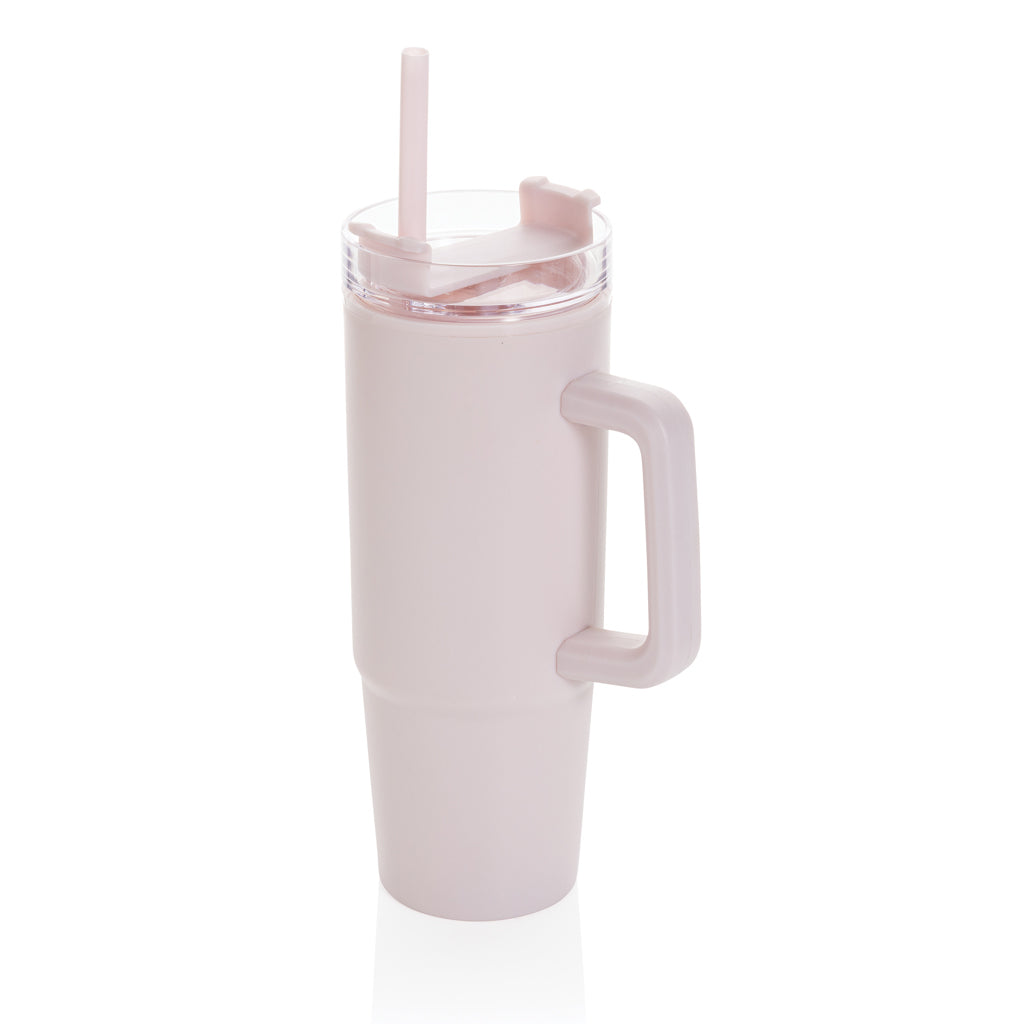 Becher 750ml recycelt Tana zum Personalisieren - Rosa