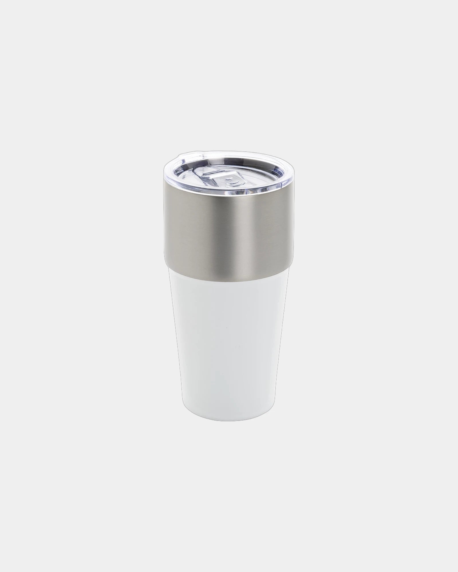 Mug 500ml Edelstahl recycelt zum Personalisieren - Weiß