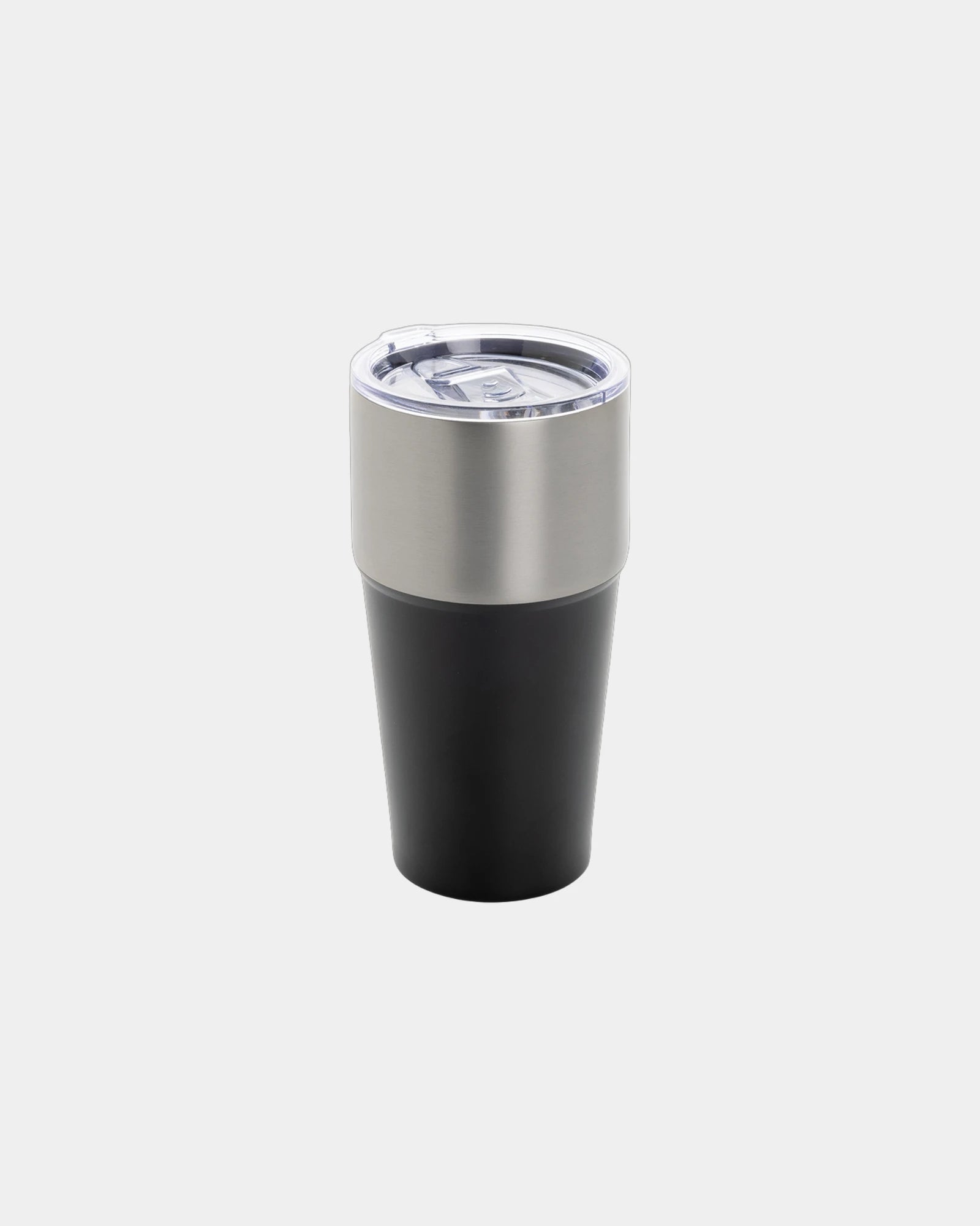 Mug 500ml Edelstahl recycelt zum Personalisieren - Schwarz