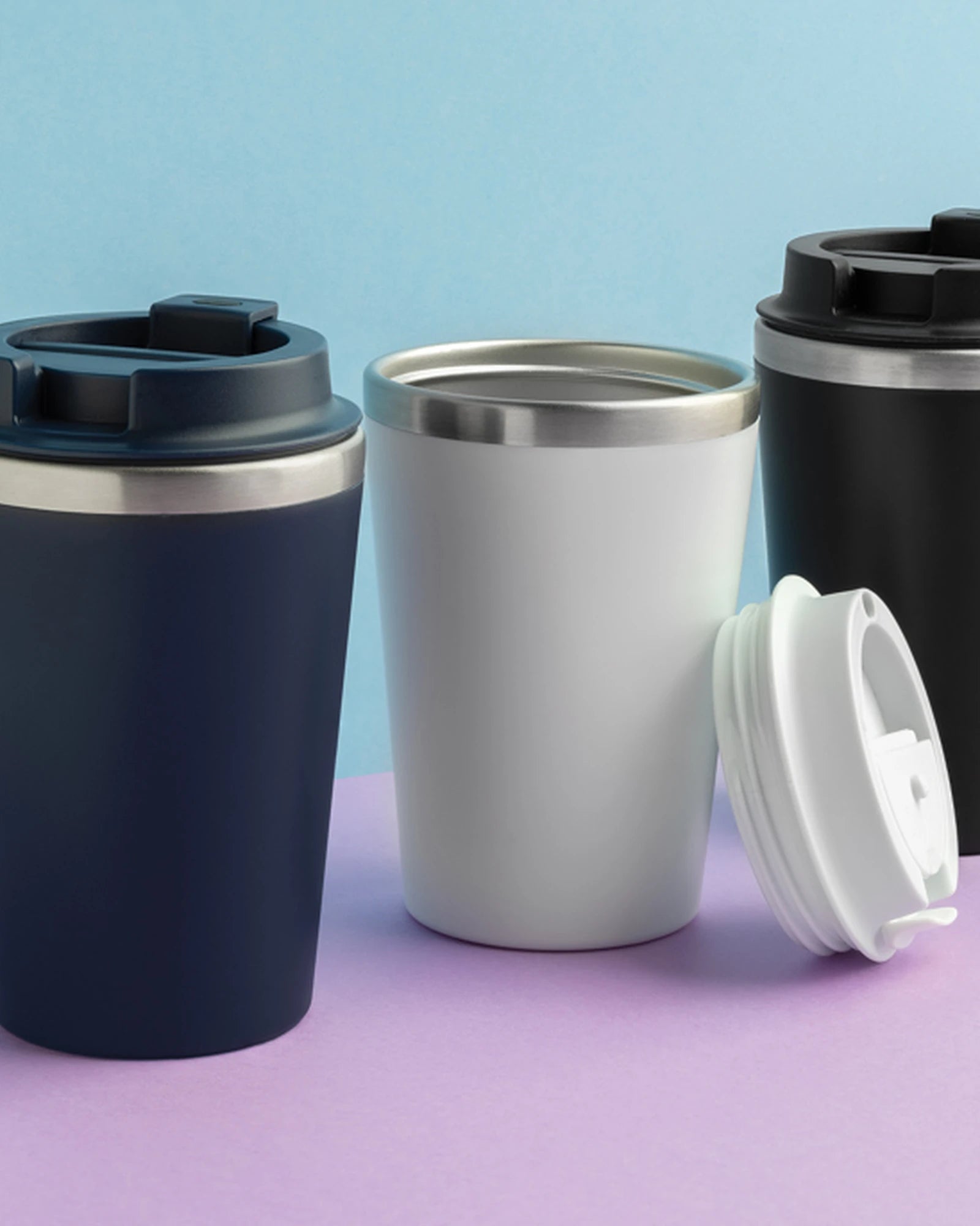 Mug 350ml doppelwandig recycelt zum Personalisieren - 10