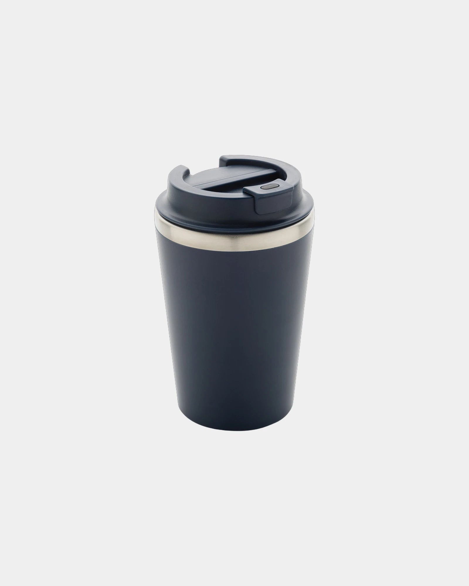 Mug 350ml doppelwandig recycelt zum Personalisieren - Marineblau