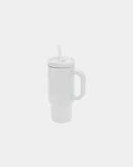 Mug 480ml Edelstahl recycelt Cruiser zum Personalisieren - Weiß