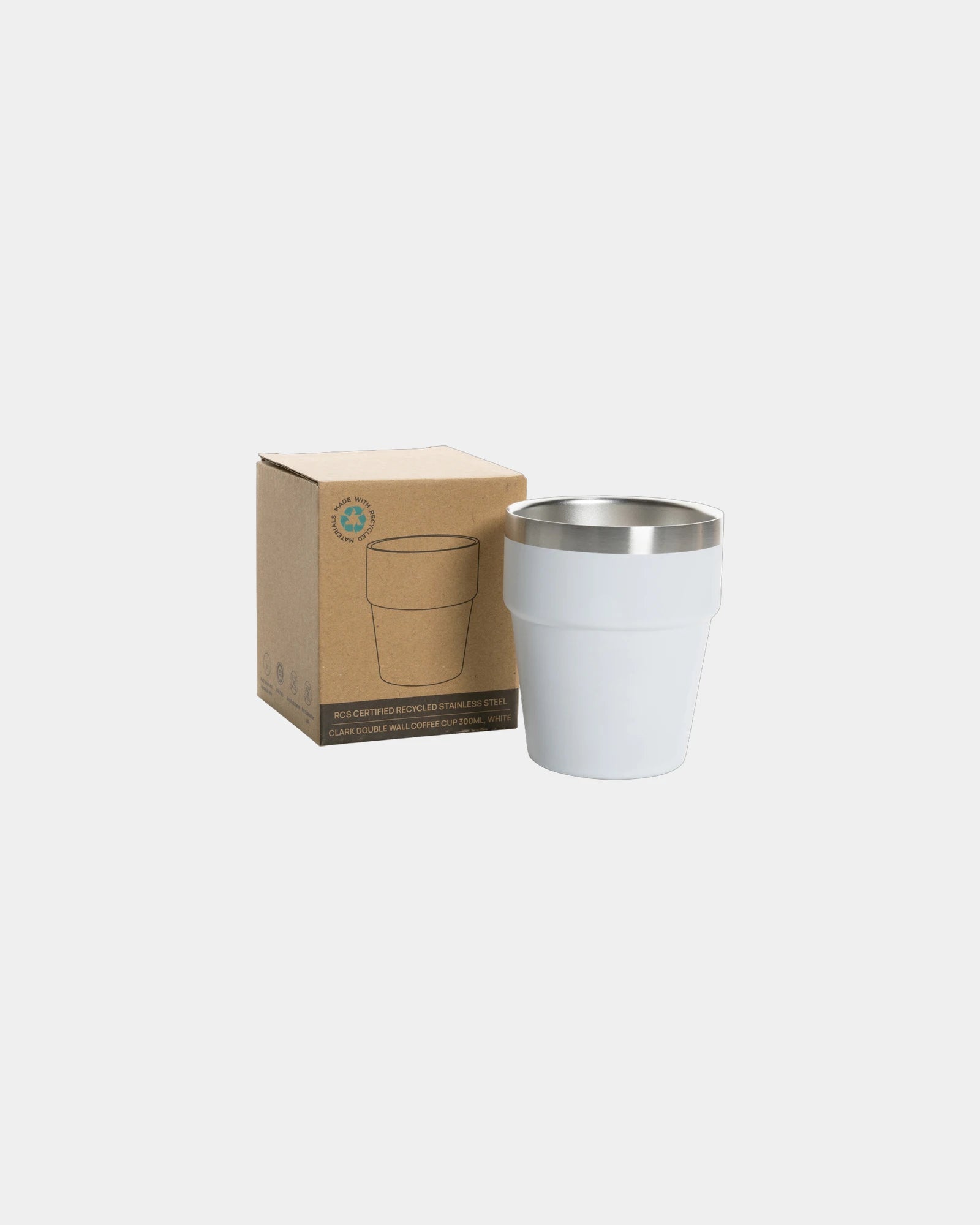 Tasse doppelwandig Edelstahl 300ml zum Personalisieren - 5