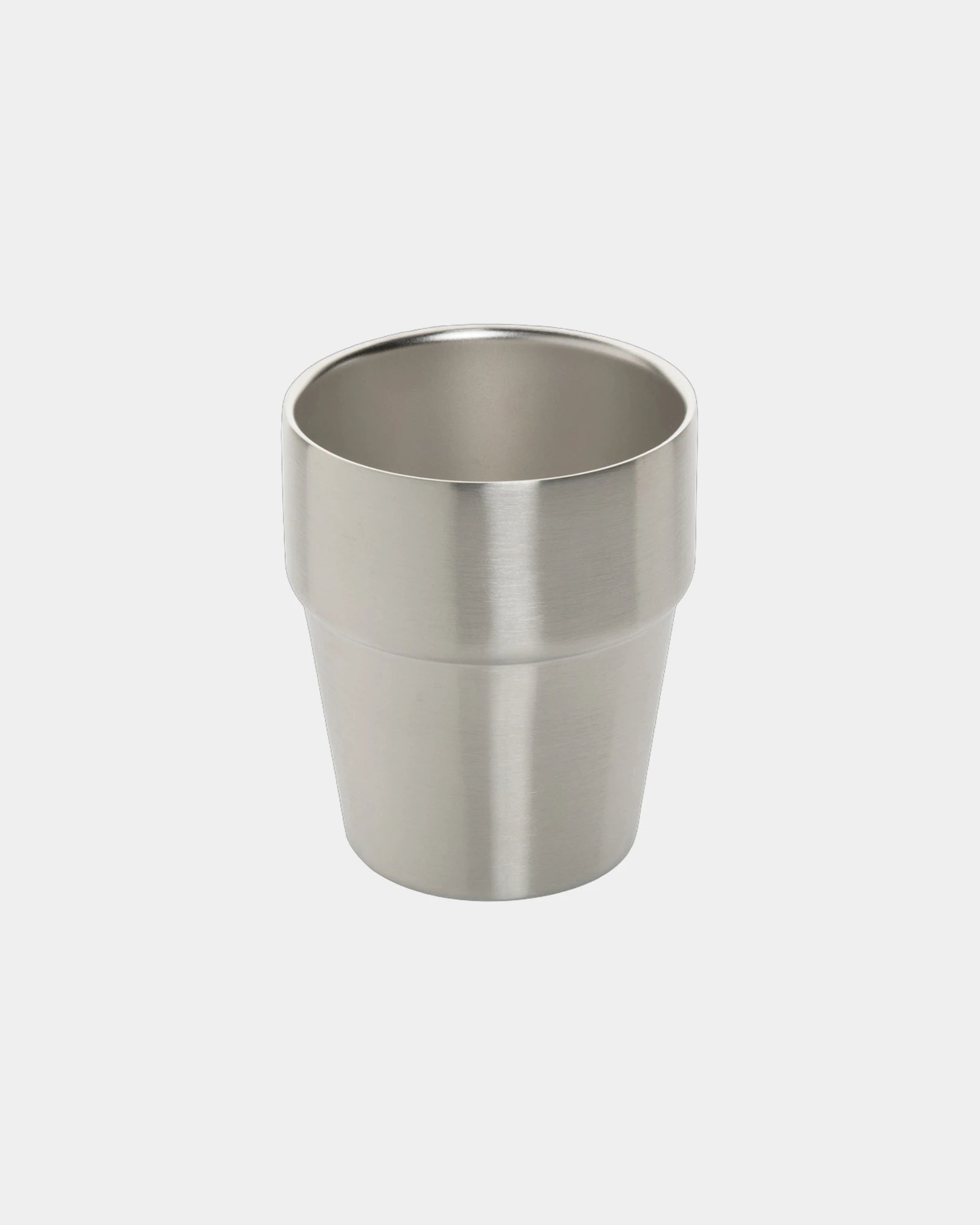 Tasse doppelwandig Edelstahl 300ml zum Personalisieren - Silber
