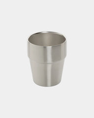 Tasse doppelwandig Edelstahl 300ml zum Personalisieren - Silber
