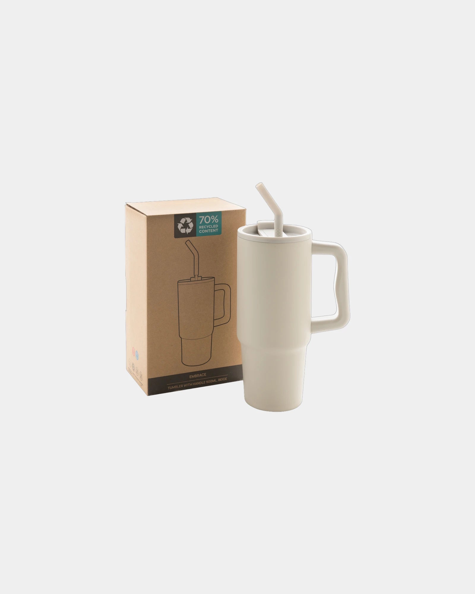 Mug 900ml Edelstahl recycelt zum Personalisieren - 41