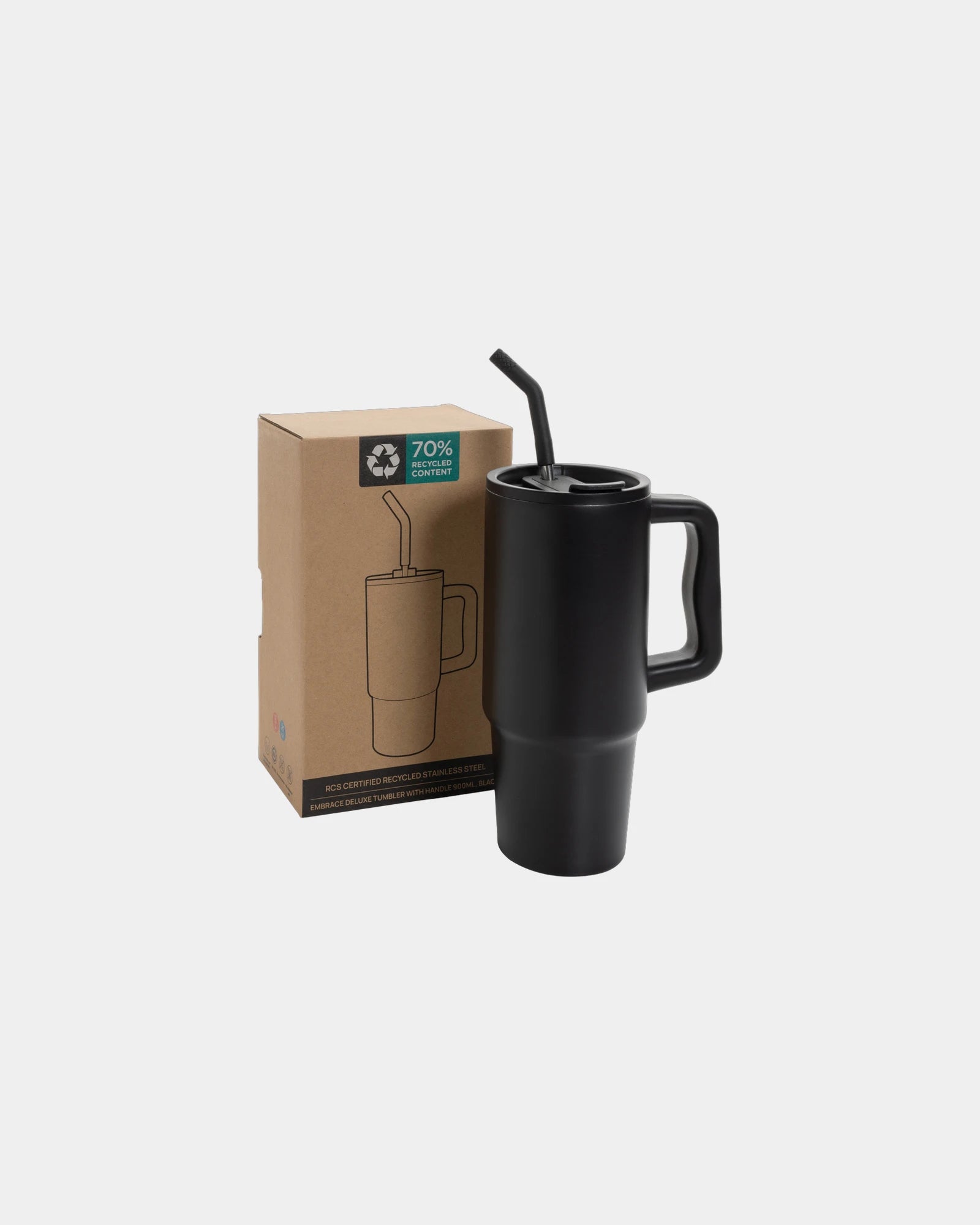 Mug 900ml Edelstahl recycelt zum Personalisieren - 2