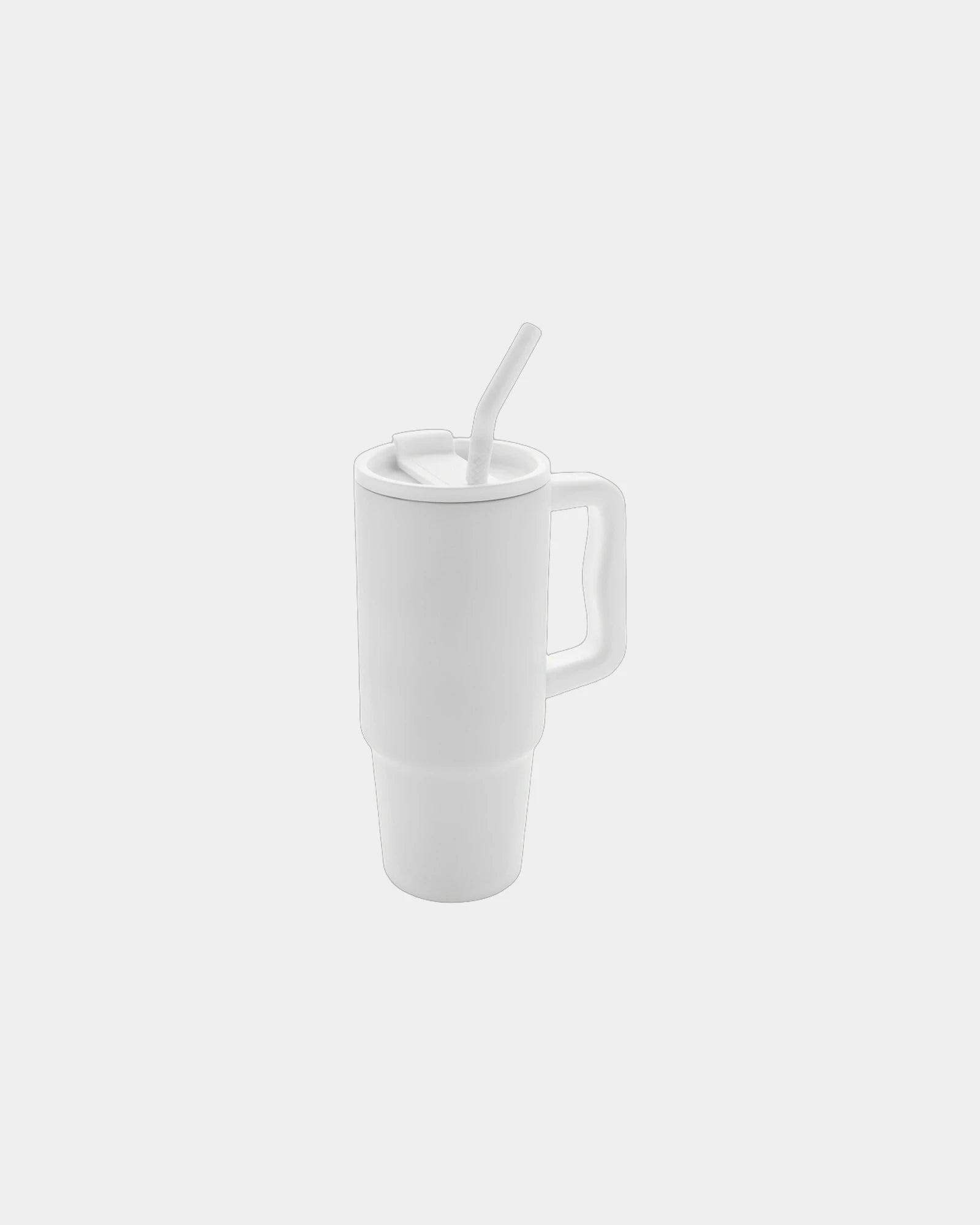Mug 900ml Edelstahl recycelt zum Personalisieren - Weiß