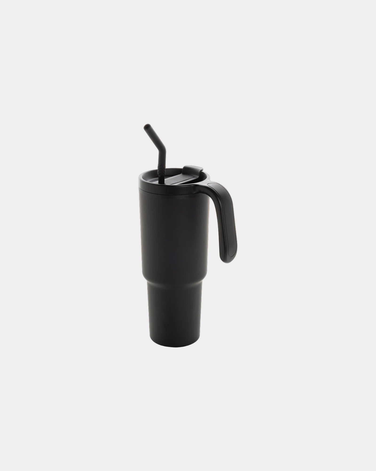 Mug 900ml Edelstahl recycelt zum Personalisieren - Schwarz