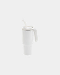 Mug 900ml Edelstahl recycelt zum Personalisieren - Weiß