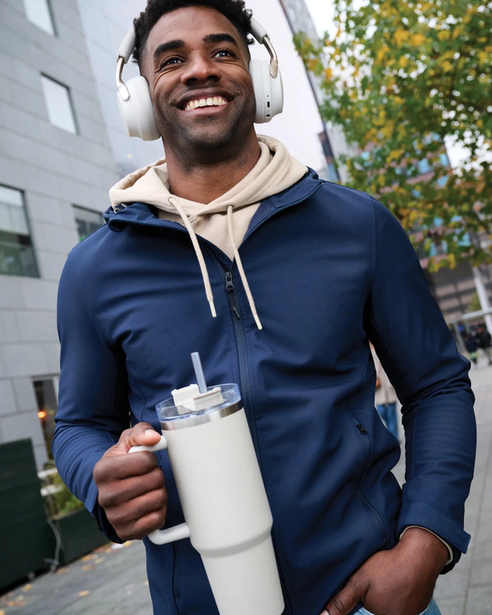 Mug 1.2L Edelstahl recycelt Peakflow zum Personalisieren - 5