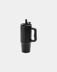 Mug 900ml wasserdicht Edelstahl recycelt zum Personalisieren - Schwarz