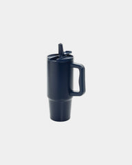 Mug 900ml wasserdicht Edelstahl recycelt zum Personalisieren - Marineblau