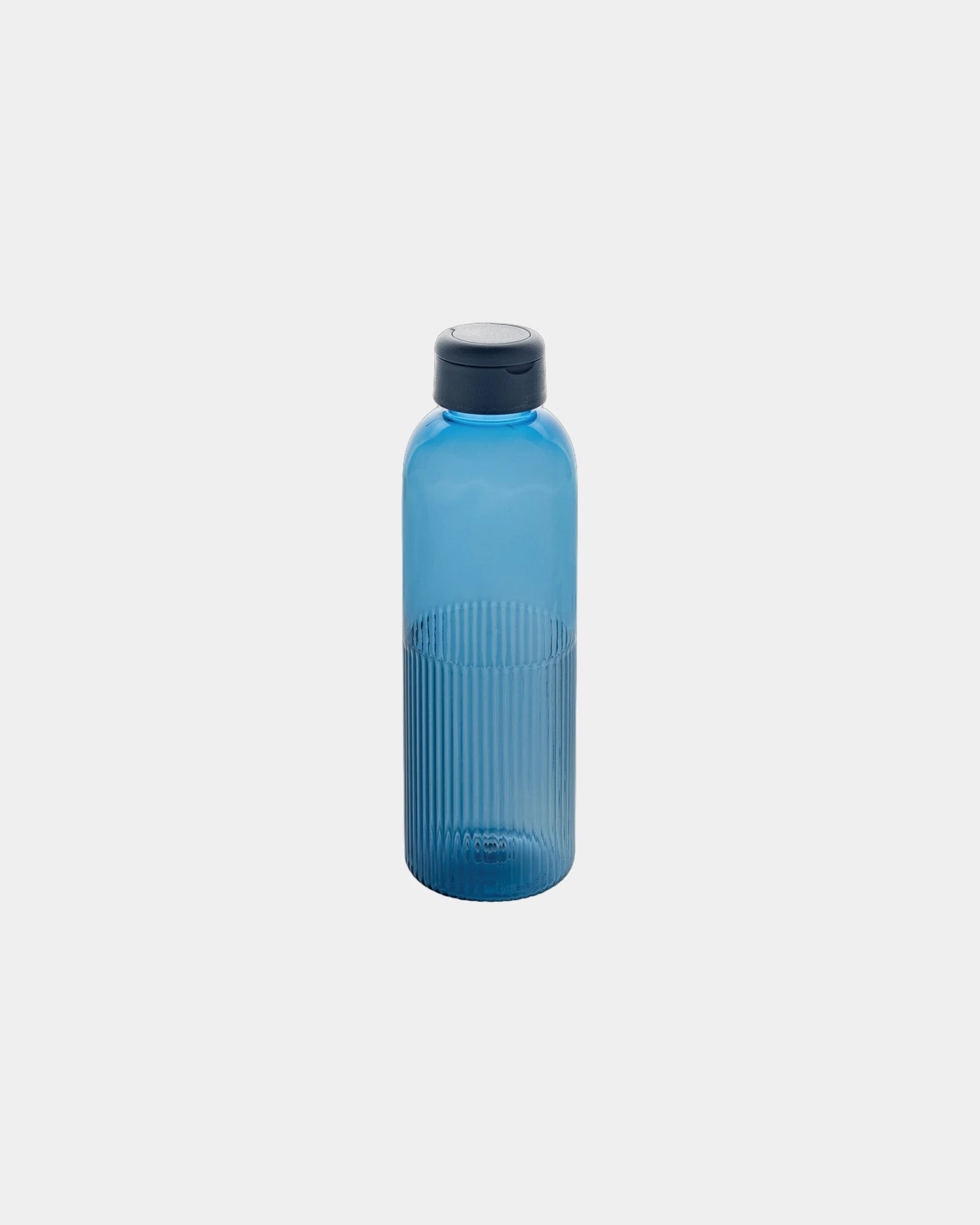 Wasserflasche rPET 750ml wasserdicht mit Griff zum Personalisieren - Marineblau