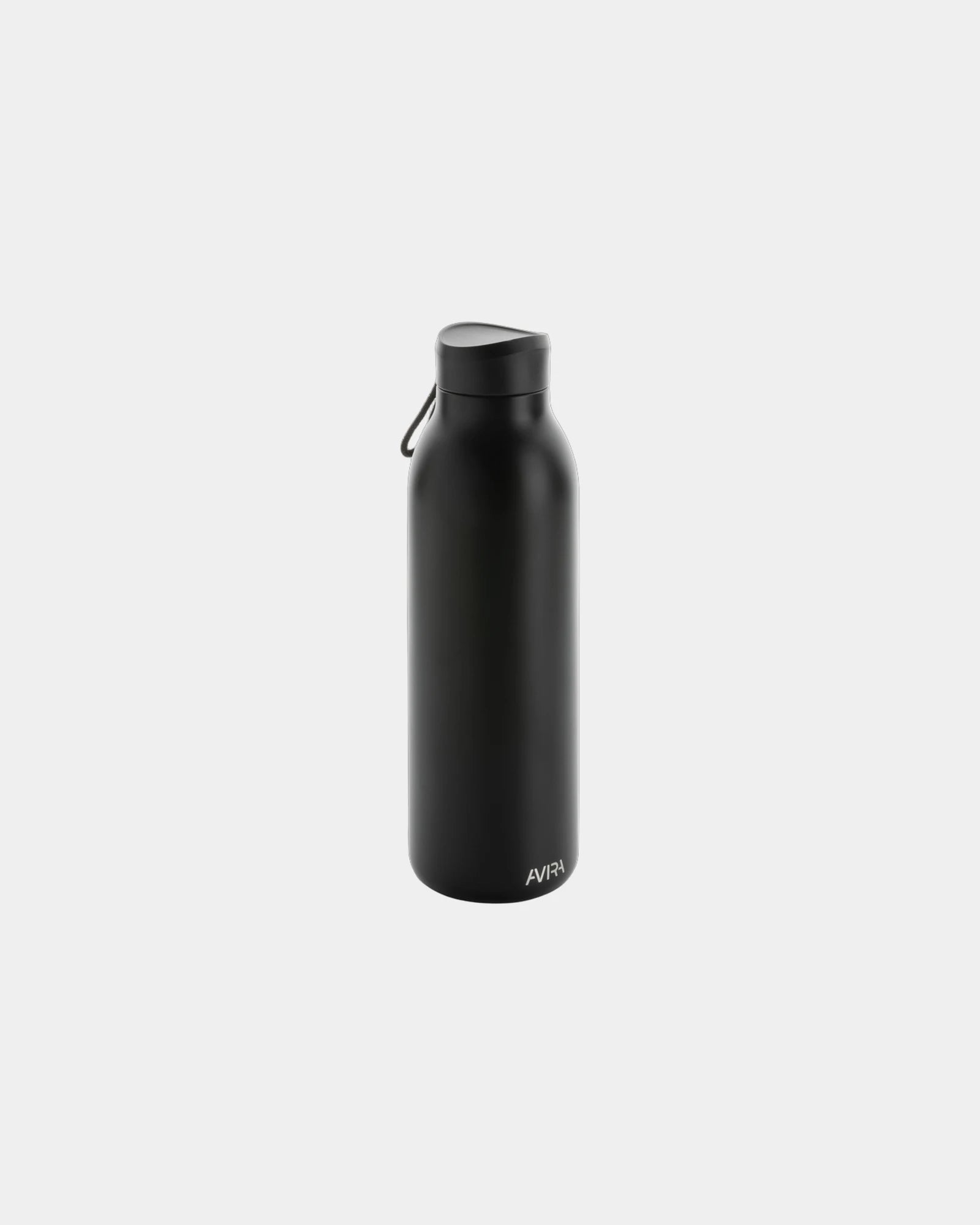 Isolierflasche Edelstahl Avira 500ml zum Personalisieren - Schwarz
