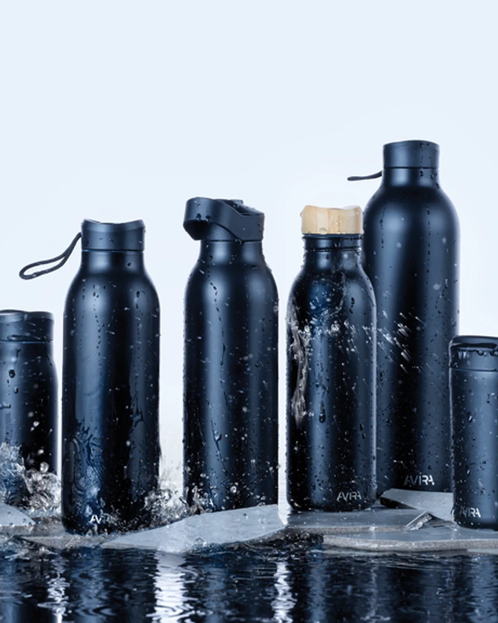 Isolierflasche Edelstahl Avira 500ml zum Personalisieren - 19
