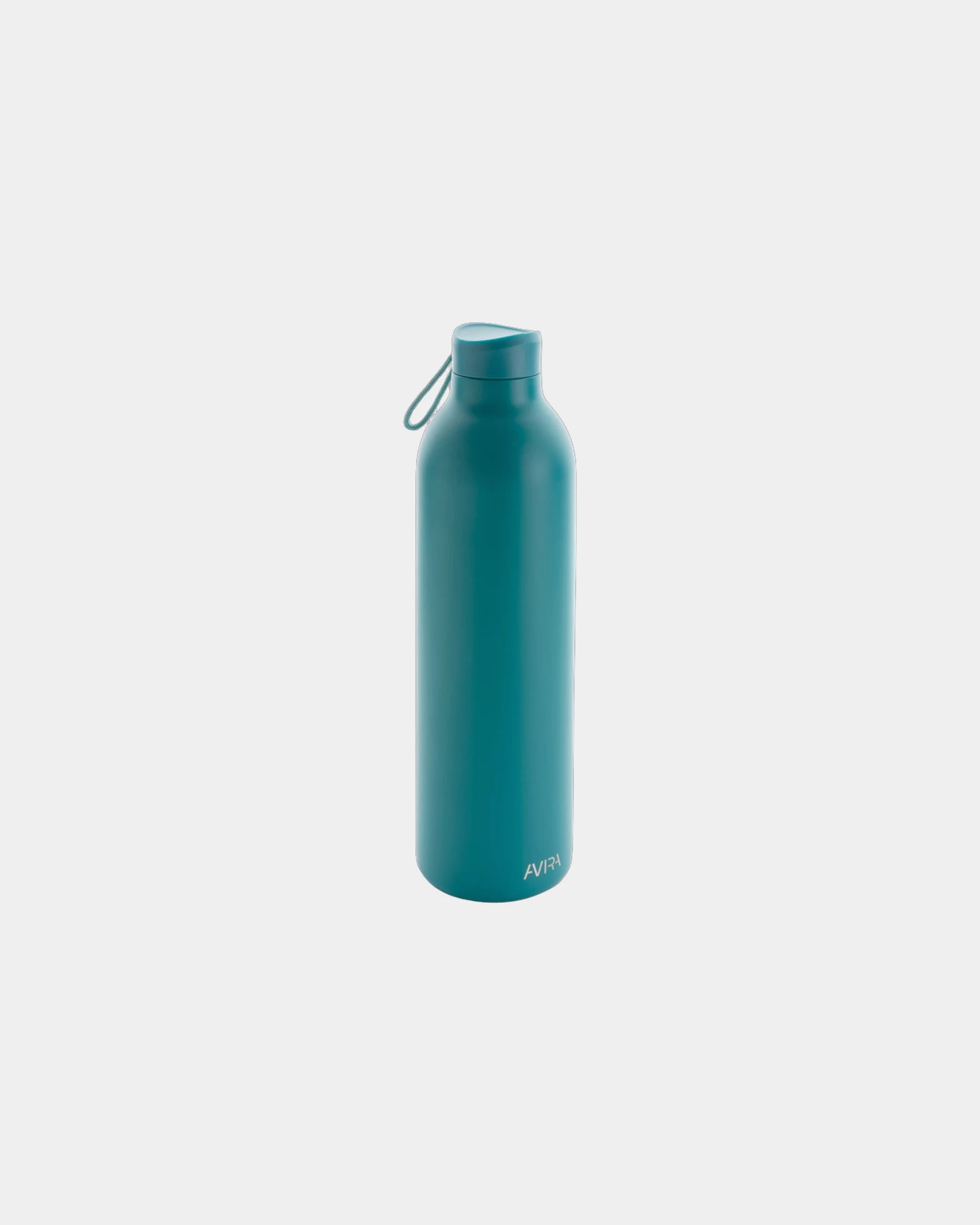 Isolierflasche 1L Edelstahl Avior zum Personalisieren - Türkis