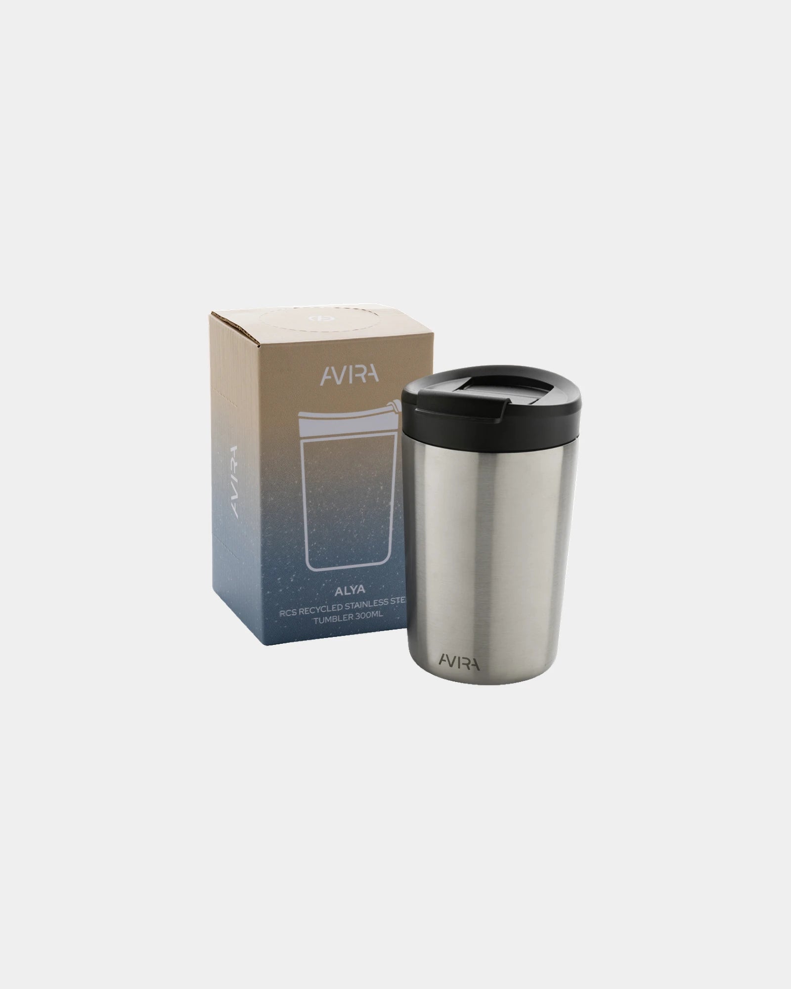 Mug 300ml Edelstahl recycelt Avira zum Personalisieren