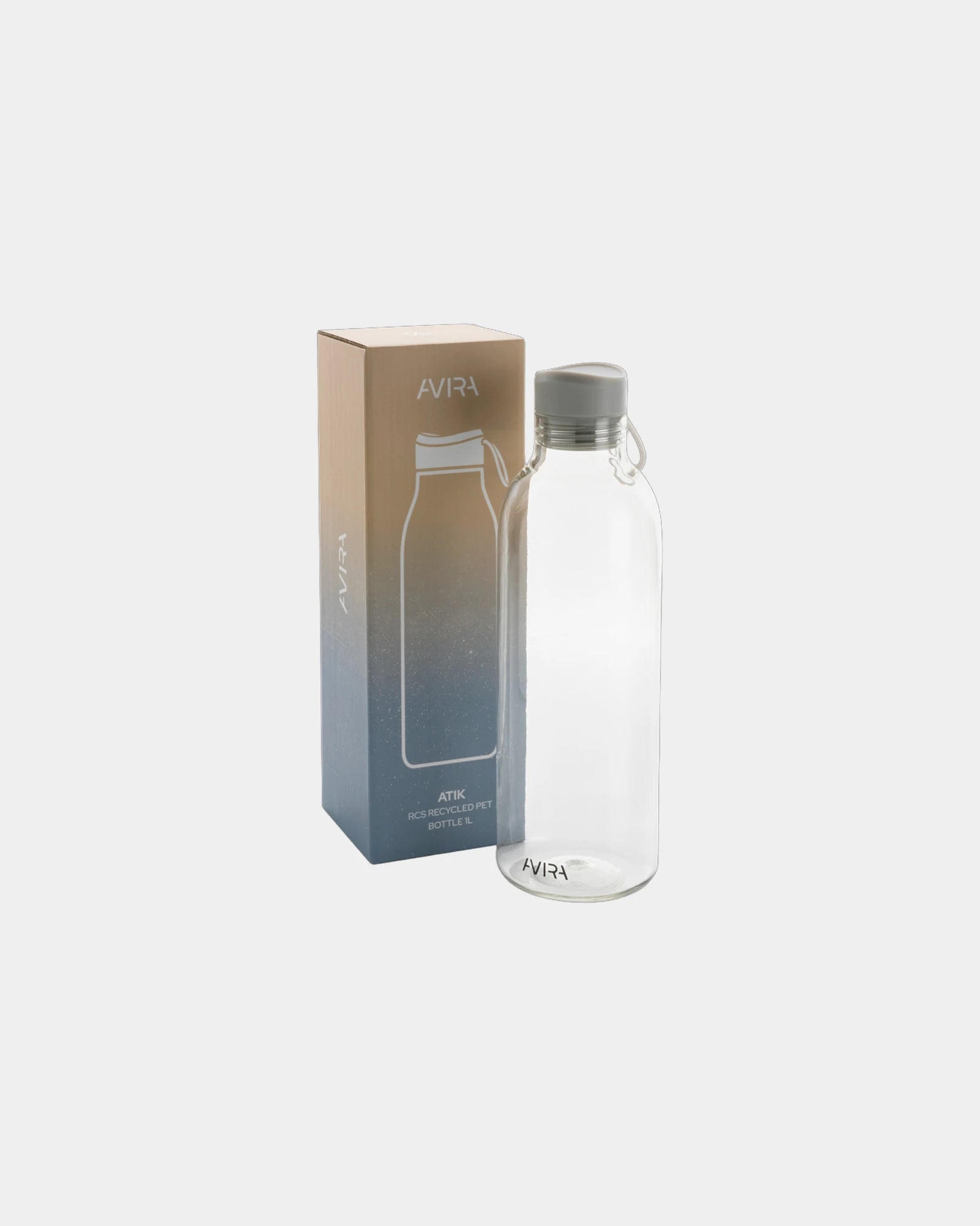 Trinkflasche recycelt 1L rPET Avira Atik zum Personalisieren - 5