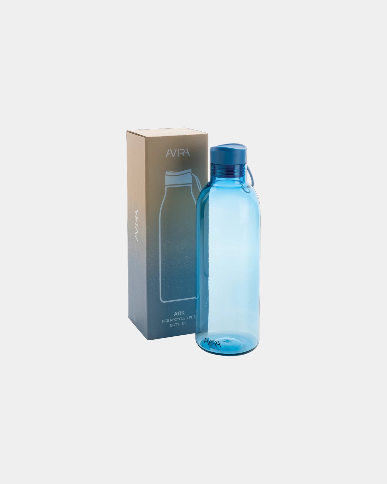 Trinkflasche recycelt 1L rPET Avira Atik zum Personalisieren - 29