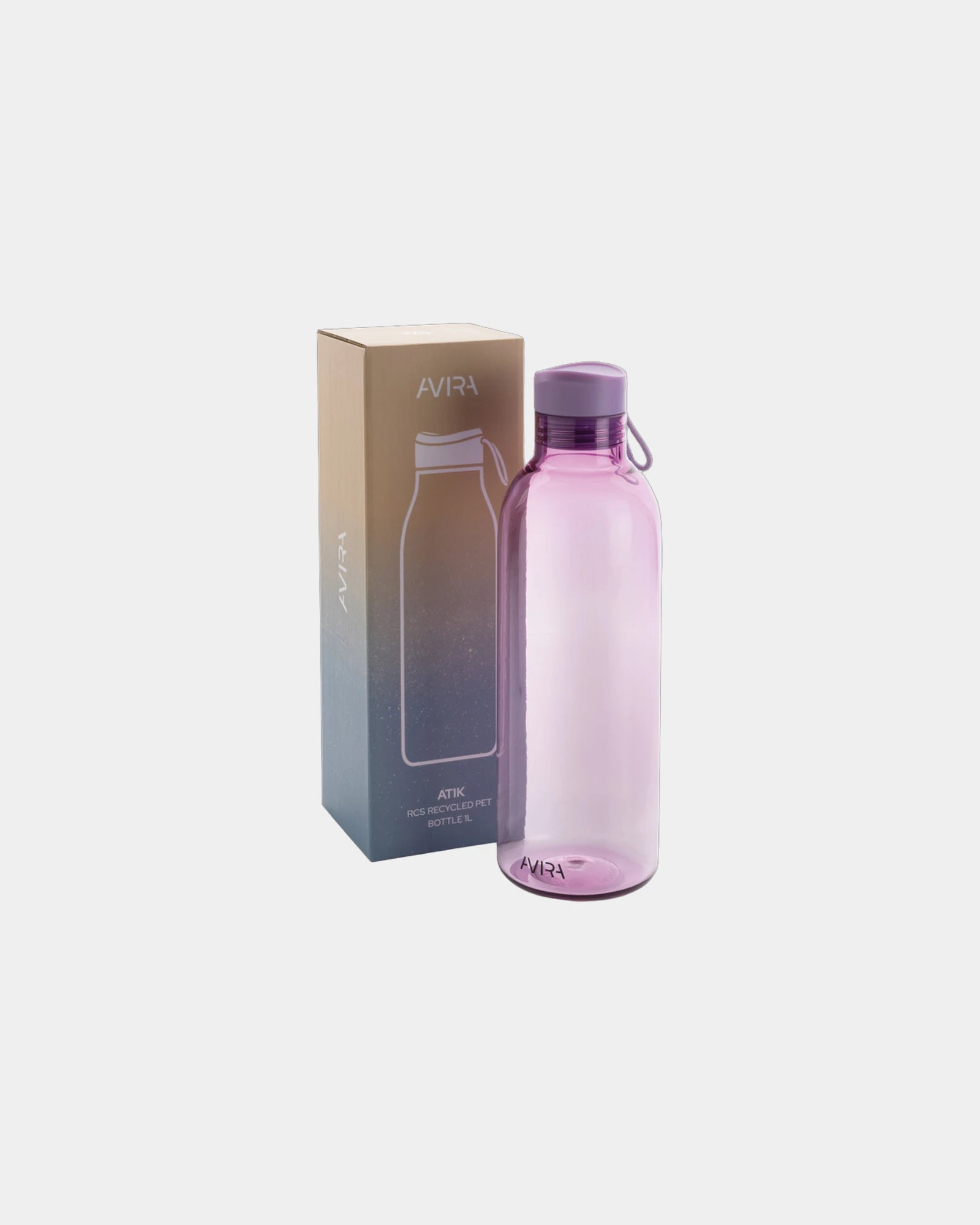 Trinkflasche recycelt 1L rPET Avira Atik zum Personalisieren - 37