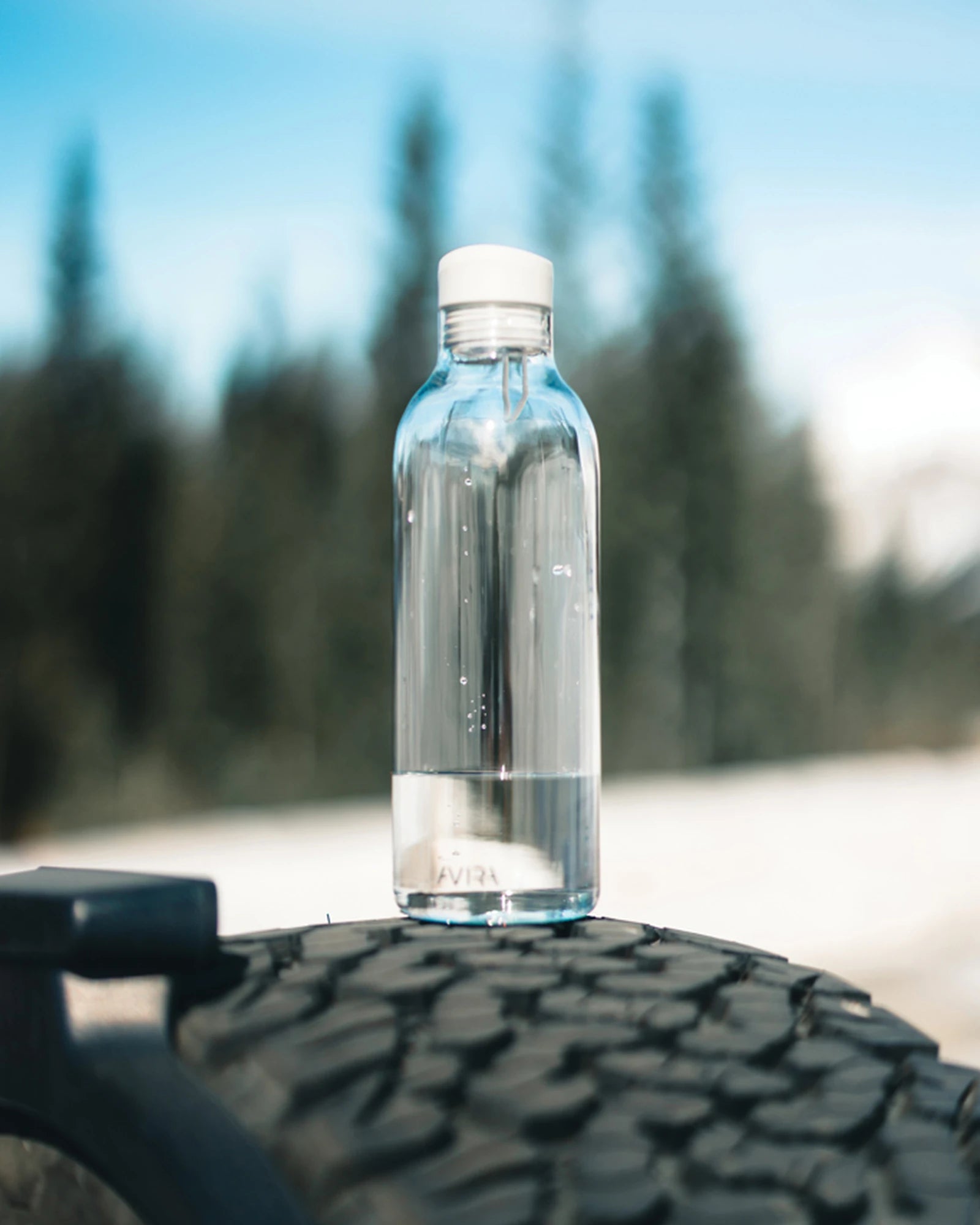 Trinkflasche recycelt 1L rPET Avira Atik zum Personalisieren - 8