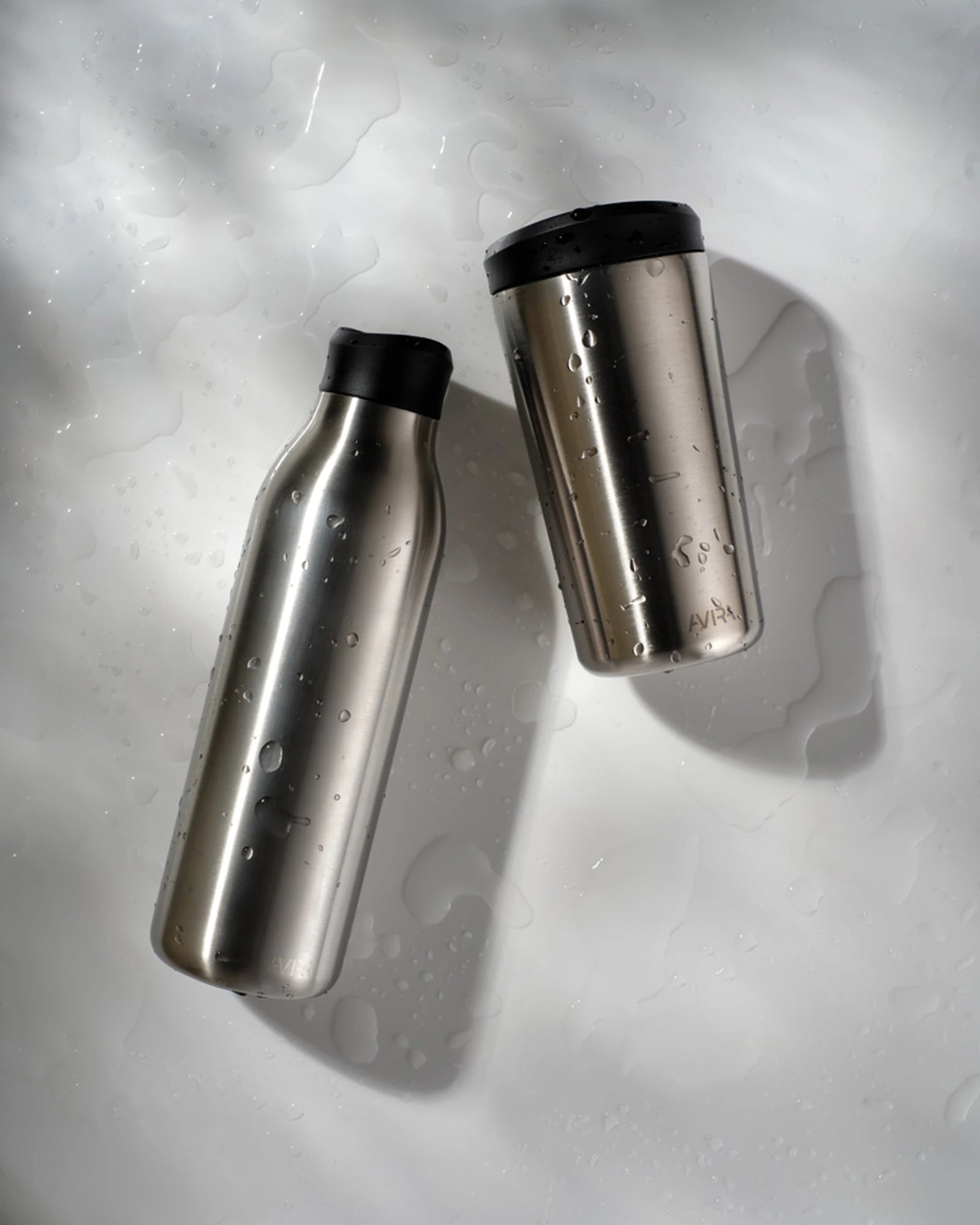 Trinkflasche recycelt Avira 600ml zum Personalisieren - 18