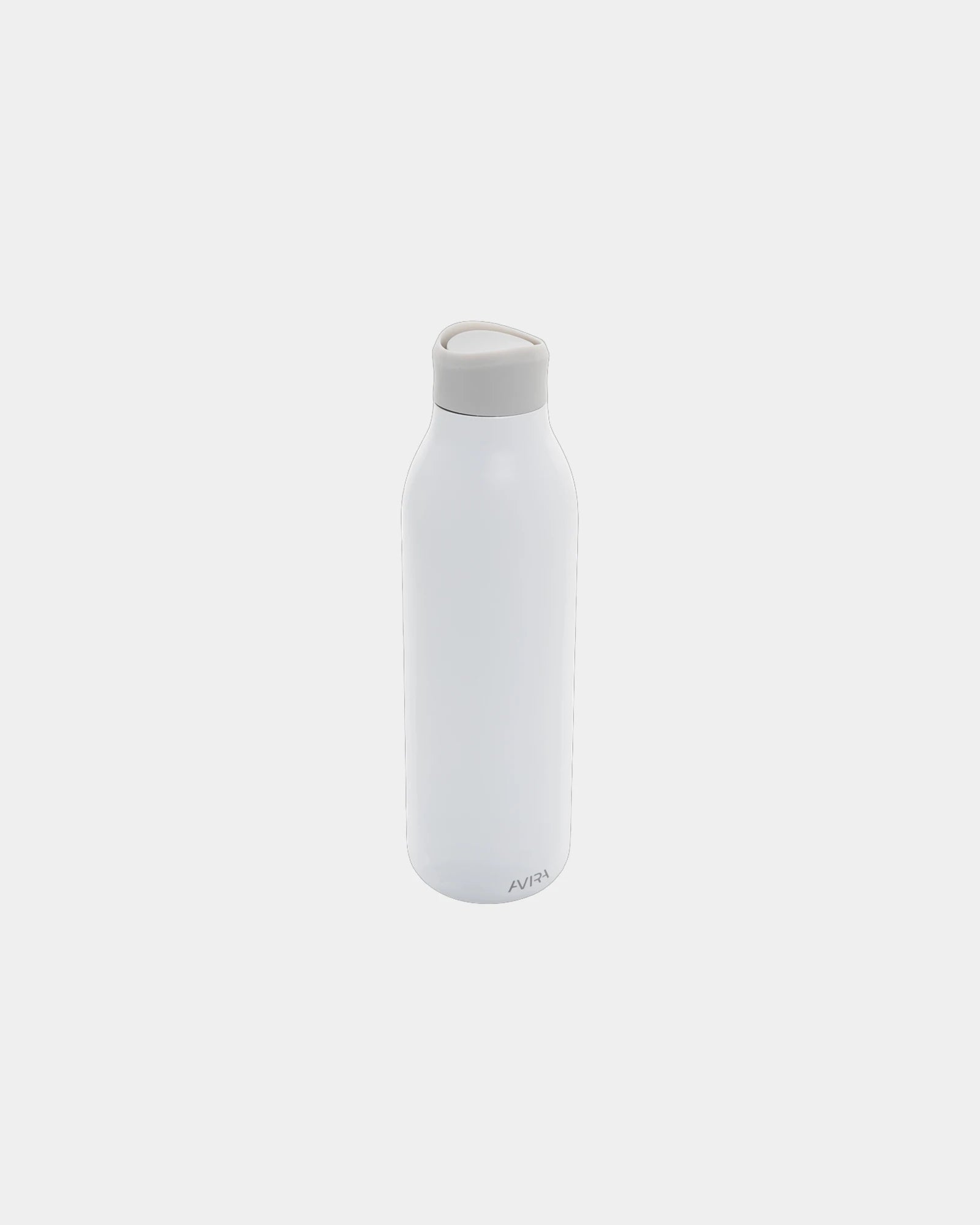 Trinkflasche recycelt Avira 600ml zum Personalisieren - Weiß