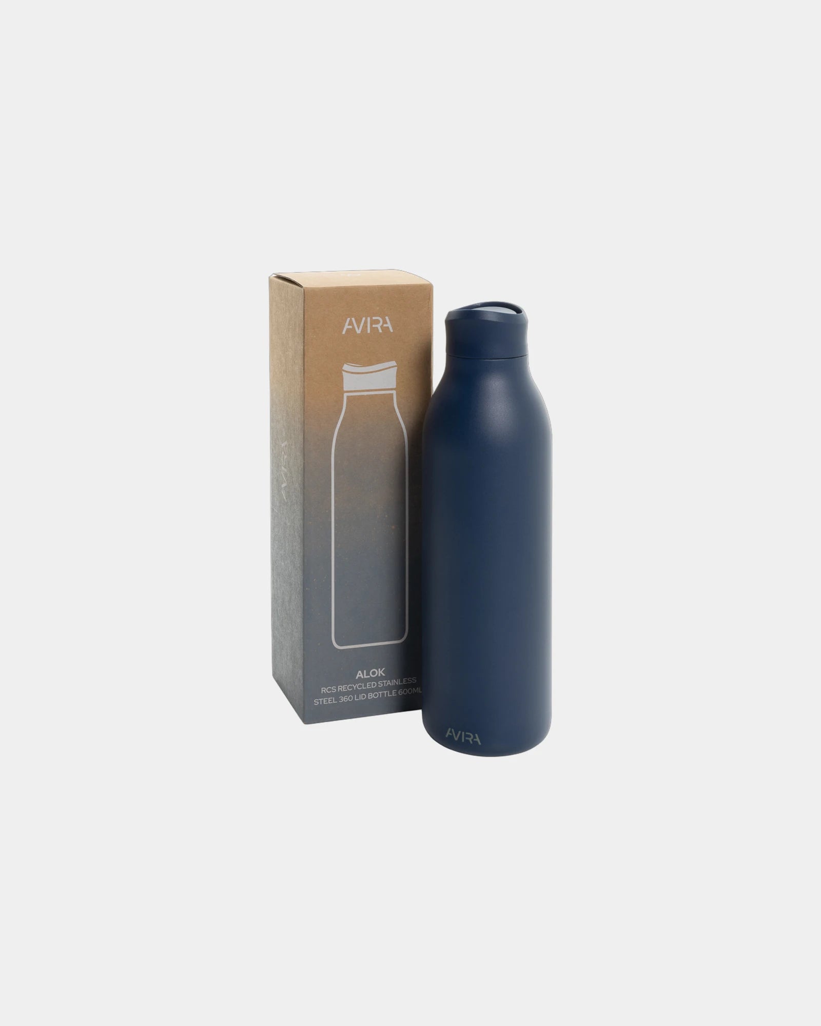 Trinkflasche recycelt Avira 600ml zum Personalisieren - 33