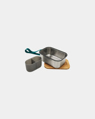 Lunchbox Edelstahl Black+Blum Large zum Personalisieren - 1