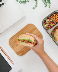 Lunchbox Edelstahl Black+Blum Large zum Personalisieren - 5