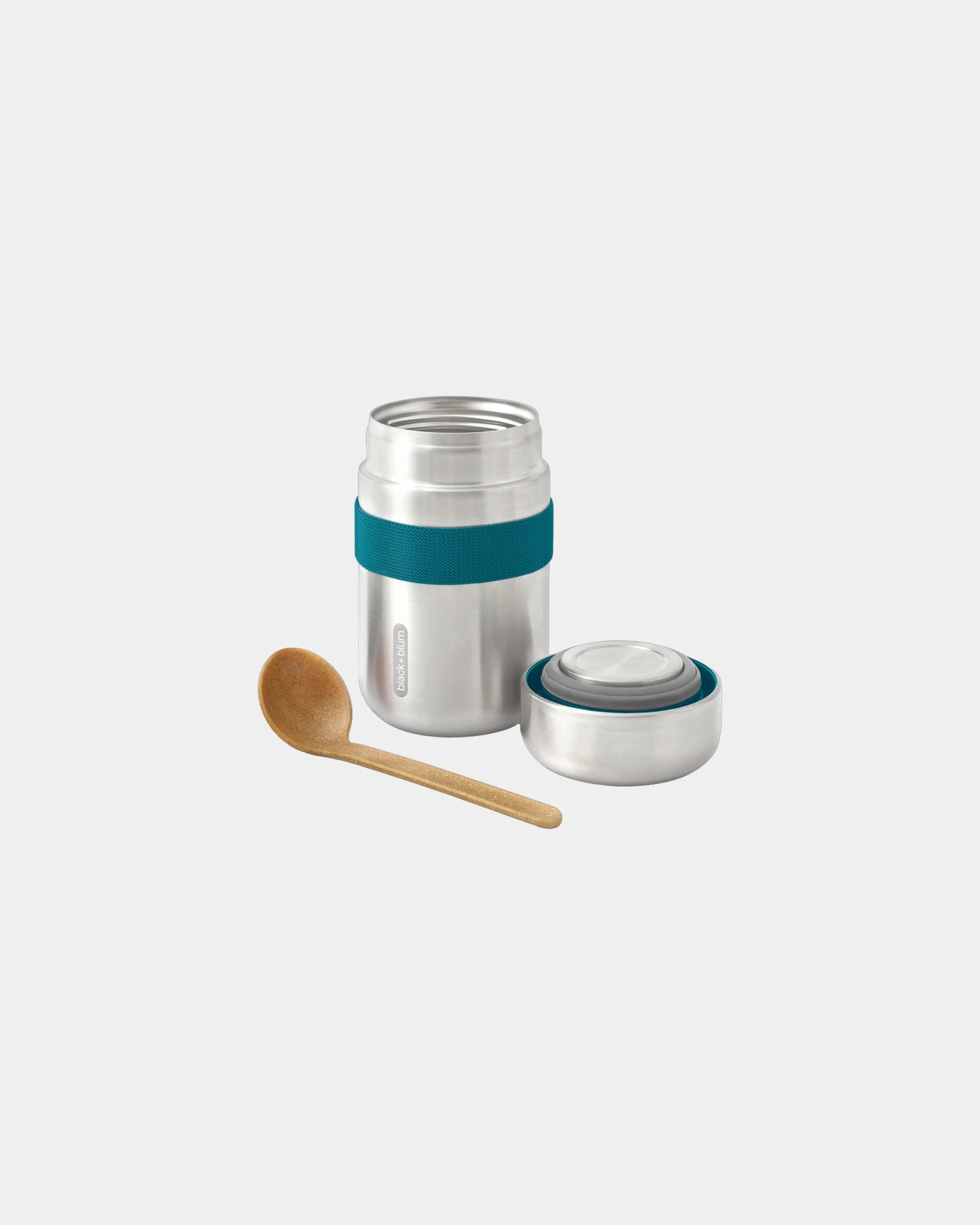 Lebensmittelbehälter Edelstahl 400ml Black + Blum zum Personalisieren - 13