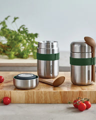 Lebensmittelbehälter Edelstahl 400ml Black + Blum zum Personalisieren - 12
