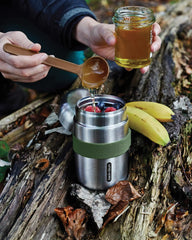 Lebensmittelbehälter Edelstahl 400ml Black + Blum zum Personalisieren - 11