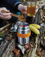 Lebensmittelbehälter Edelstahl 400ml Black + Blum zum Personalisieren - 4