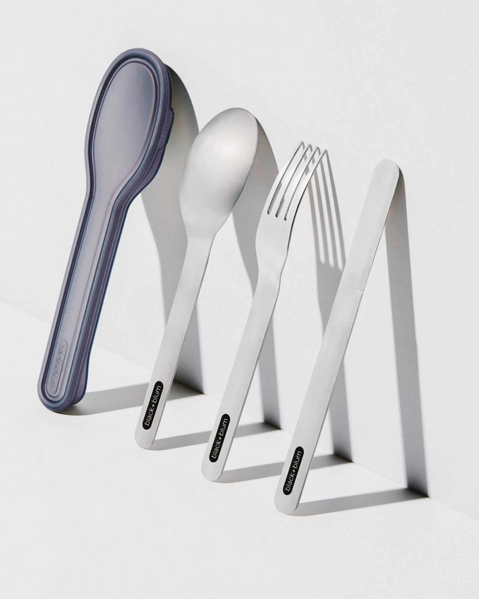 Set von Besteck Edelstahl Black + Blum zum Personalisieren - 4