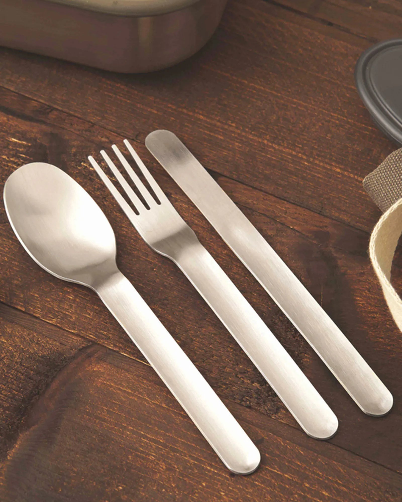 Set von Besteck Edelstahl Black + Blum zum Personalisieren - 6