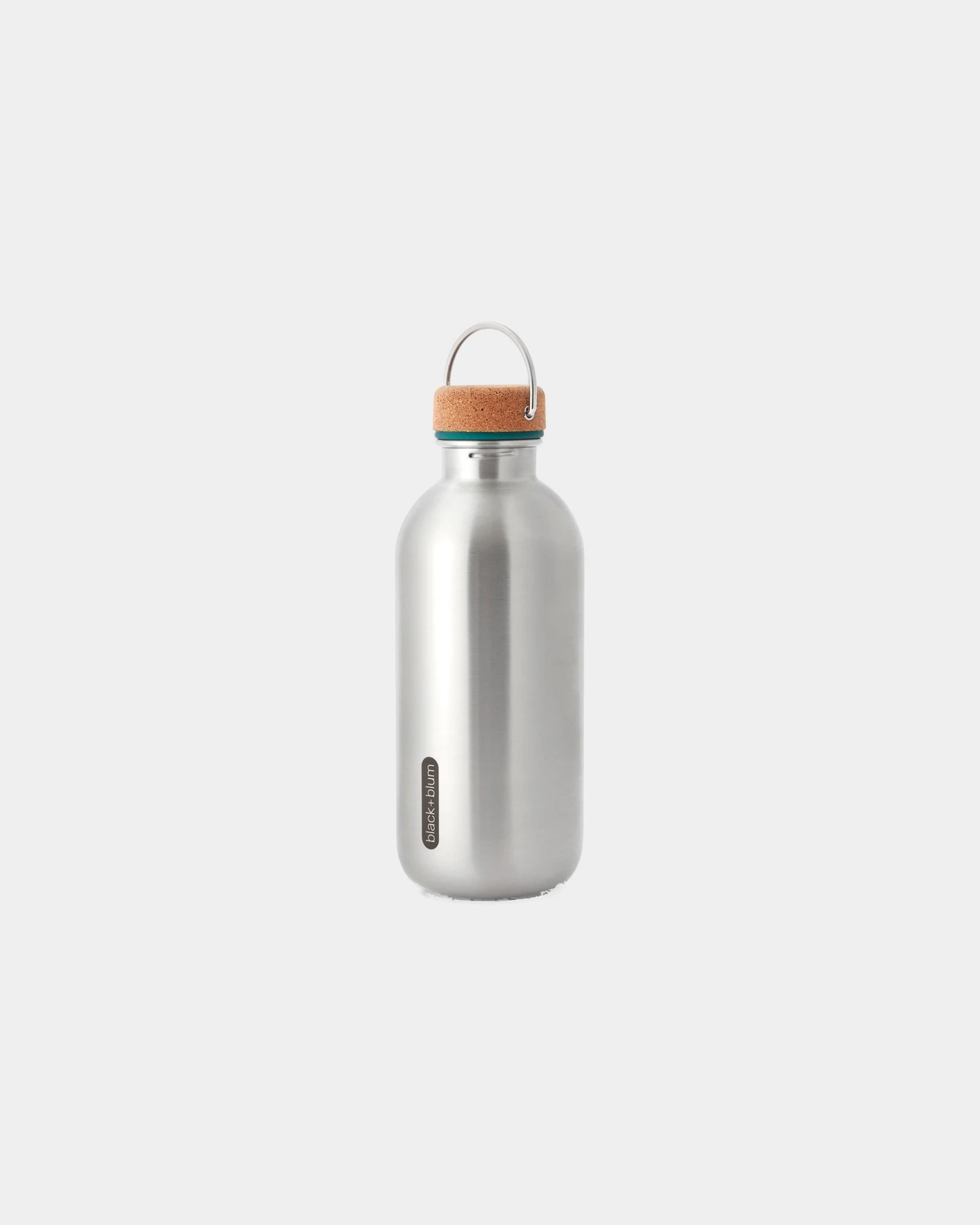 Trinkflasche Edelstahl Black+Blum 600ml zum Personalisieren - Türkis