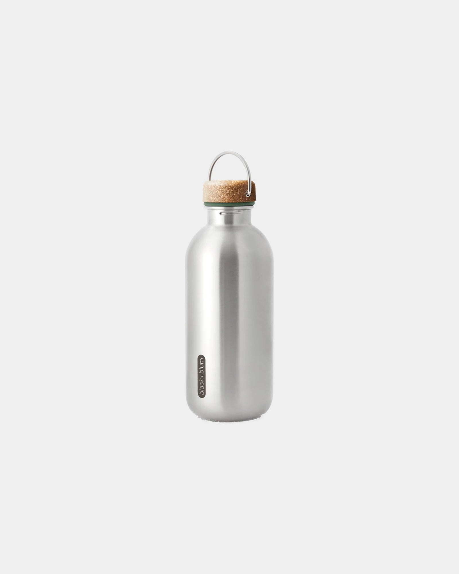 Trinkflasche Edelstahl Black+Blum 600ml zum Personalisieren - Olivengrün