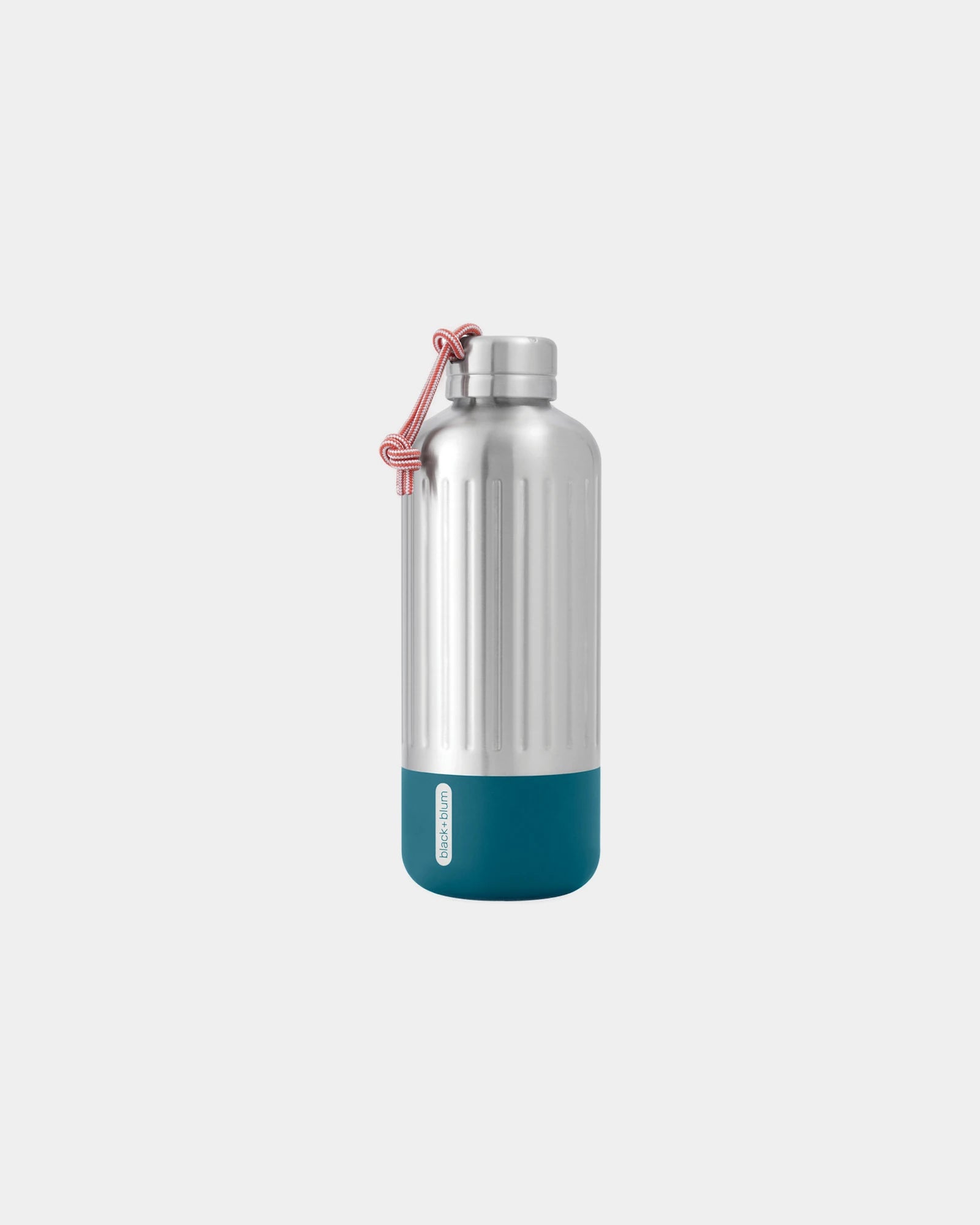 Isolierflasche Edelstahl Black+Blum Explorer 850ml zum Personalisieren - Türkis