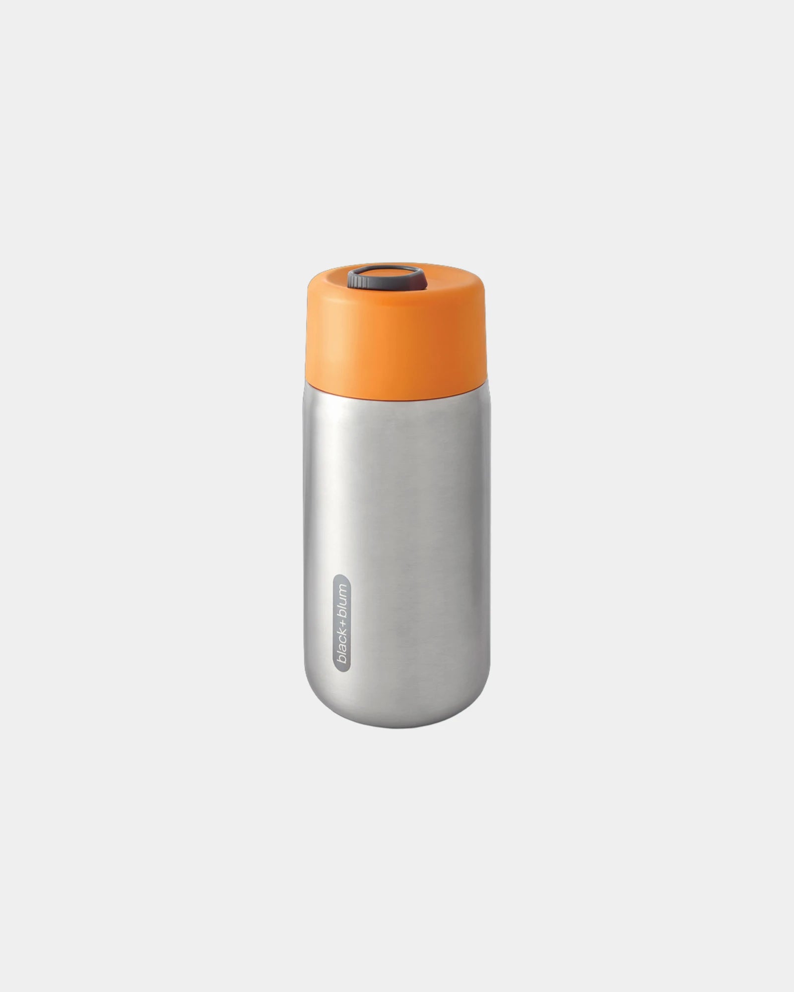 Reisebecher Edelstahl Black + Blum 340ml zum Personalisieren - Orange