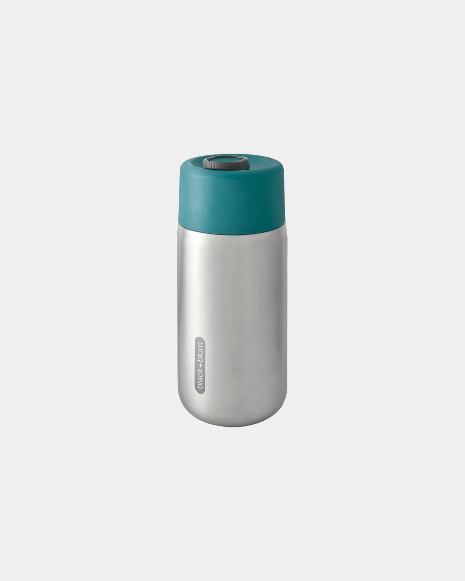 Reisebecher Edelstahl Black + Blum 340ml zum Personalisieren - Türkis