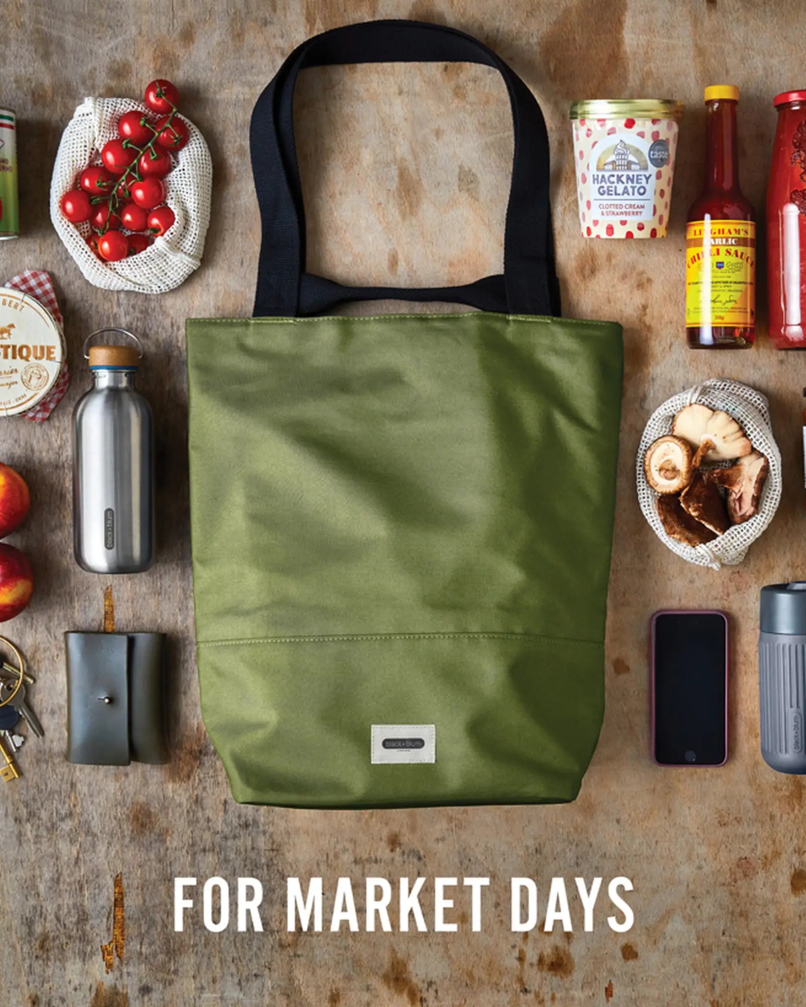 Isoliertasche rPET Black + Blum 16 Liter zum Personalisieren - 40