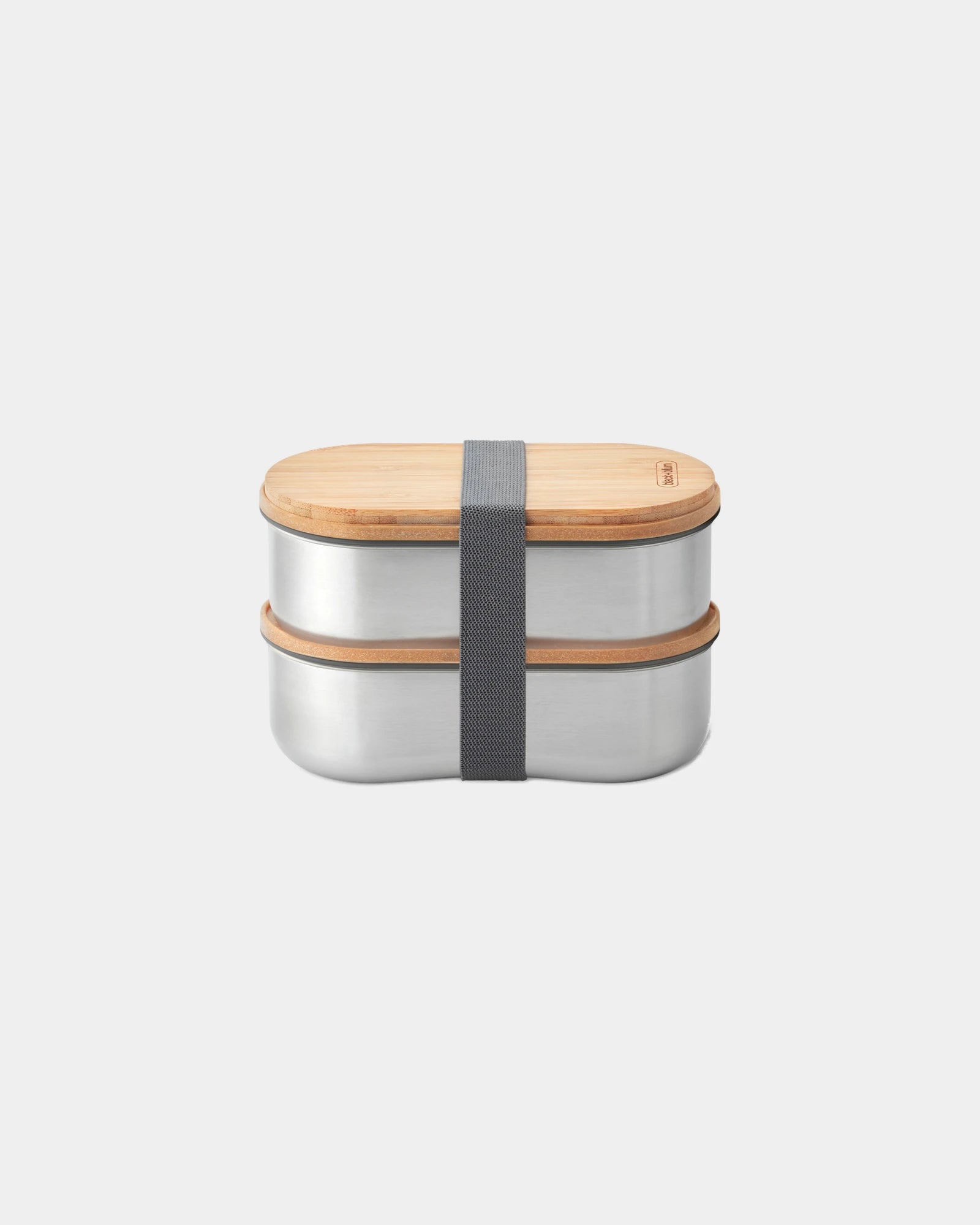 Bento-Box Edelstahl Black + Blum 1L zum Personalisieren - 5