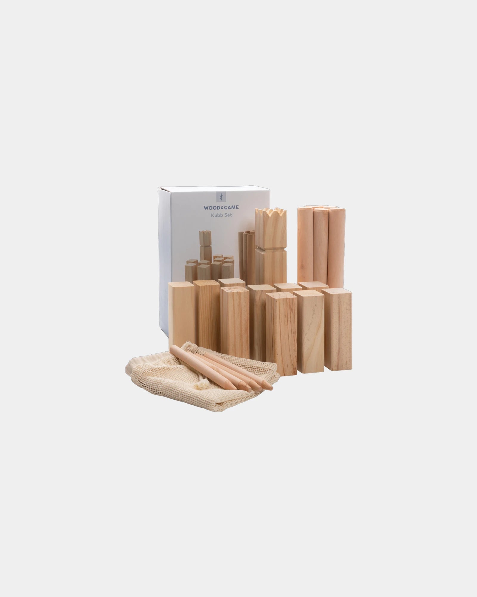 Kubb Spiel aus Holz zum Personalisieren - 3