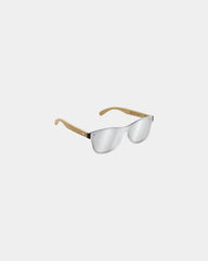 Sonnenbrille recycelt RCS Bambus zum Personalisieren - Braun