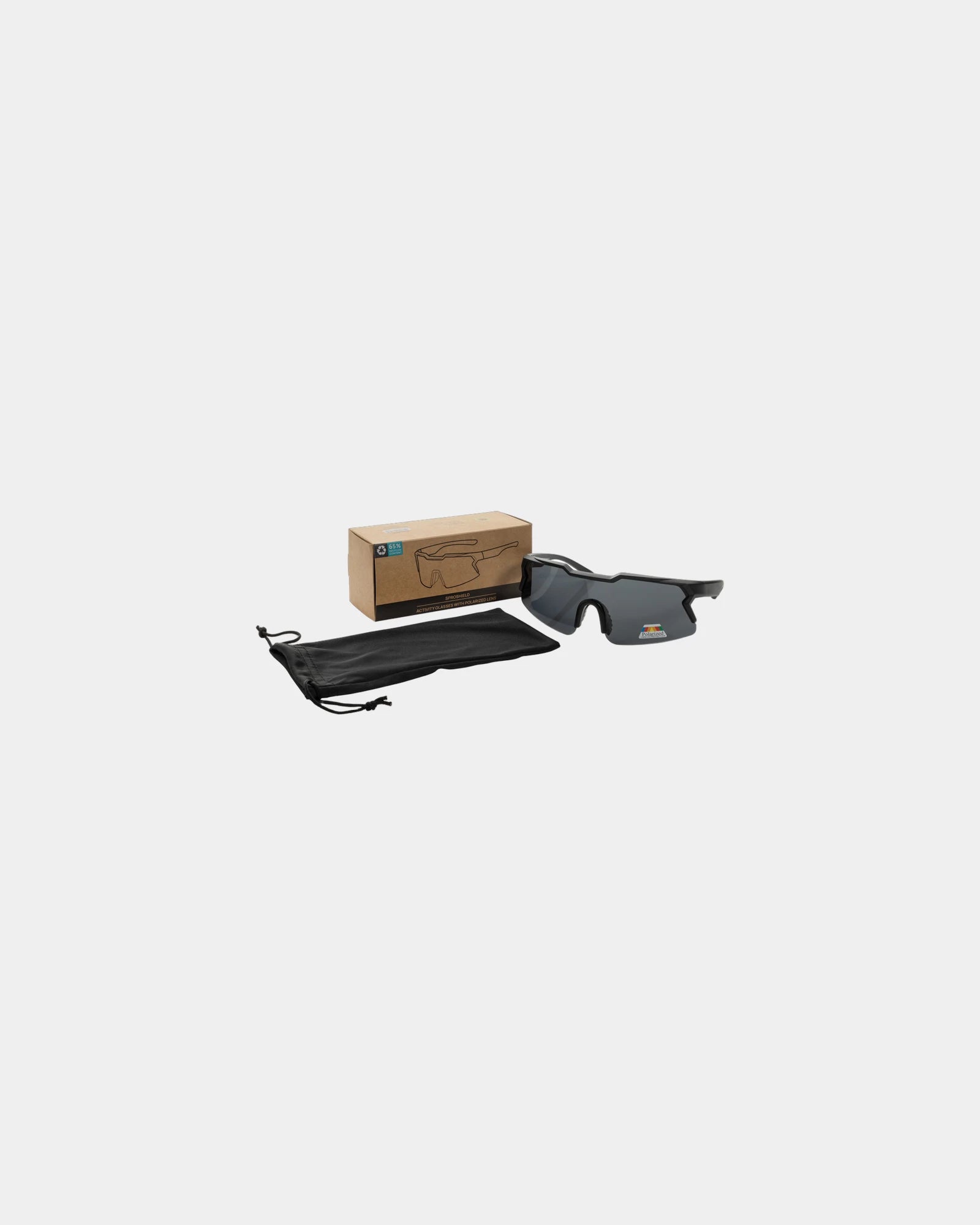 Lunette aus Kunststoff RCS polarisierend zum Personalisieren - 3